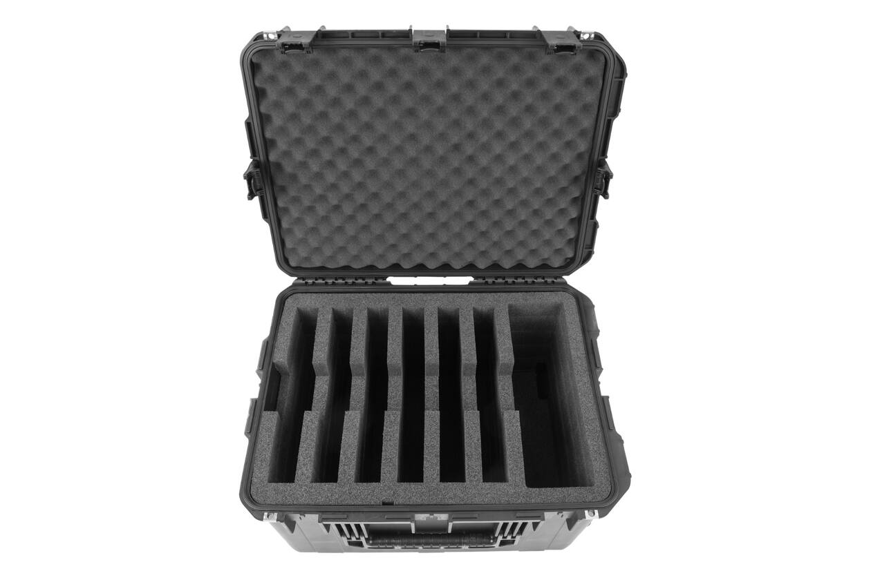 SKB - iSeries - Laptopkoffer - Zes Laptops & Eén Accessoirevak