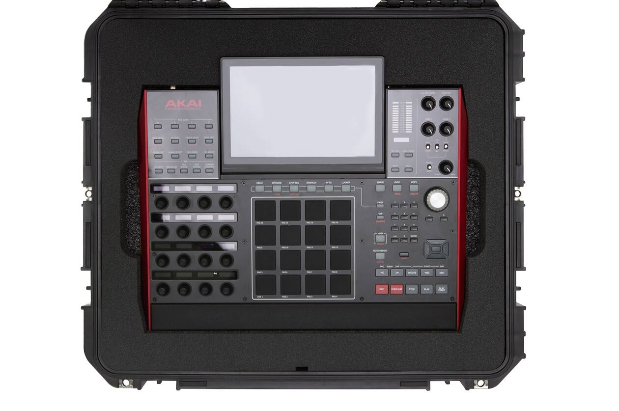 SKB - iSeries 3i-2421-7 - Waterdichte Koffer - Zwart - AKAI MPC X Inlay