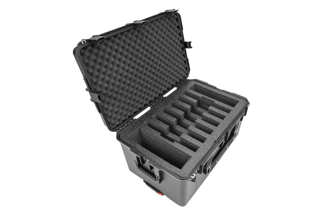 SKB - iSeries - Zes Laptops & Twee Accessoirevakken Koffer