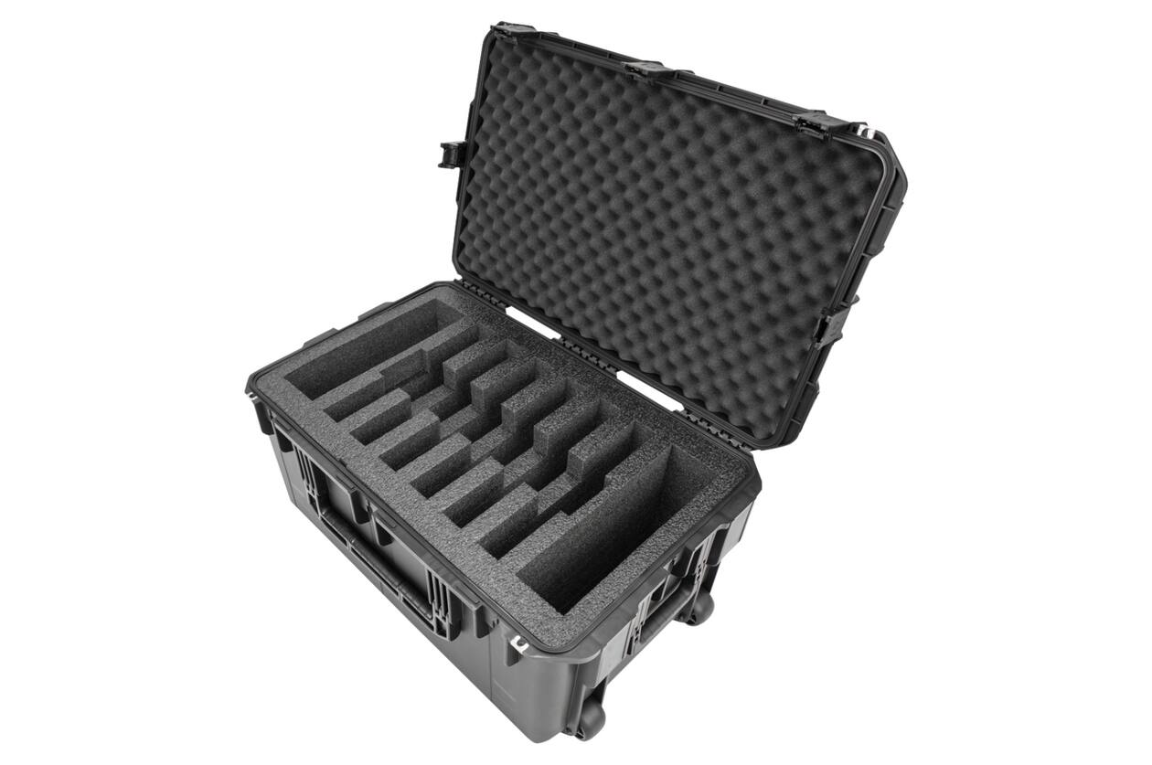 SKB - iSeries - Zes Laptops & Twee Accessoirevakken Koffer