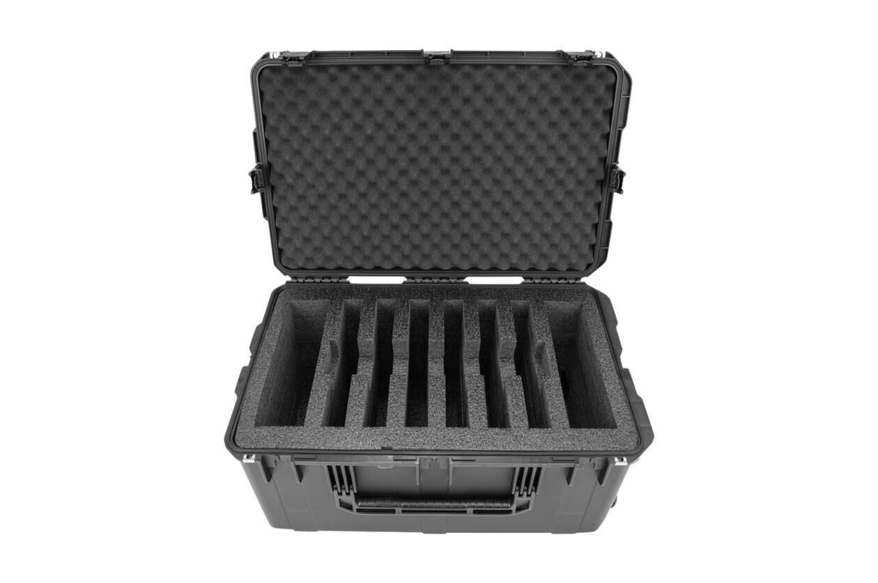 SKB - iSeries - Zes Laptops & Twee Accessoirevakken Koffer