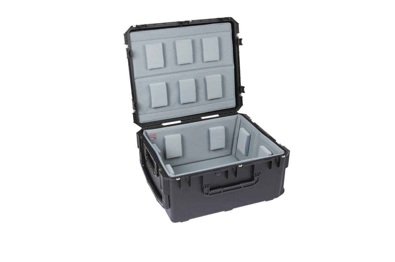 SKB - iSeries 3i-3026-15 - Waterdichte Koffer - Zwart - Think Tank Gevoerde Binnenkant