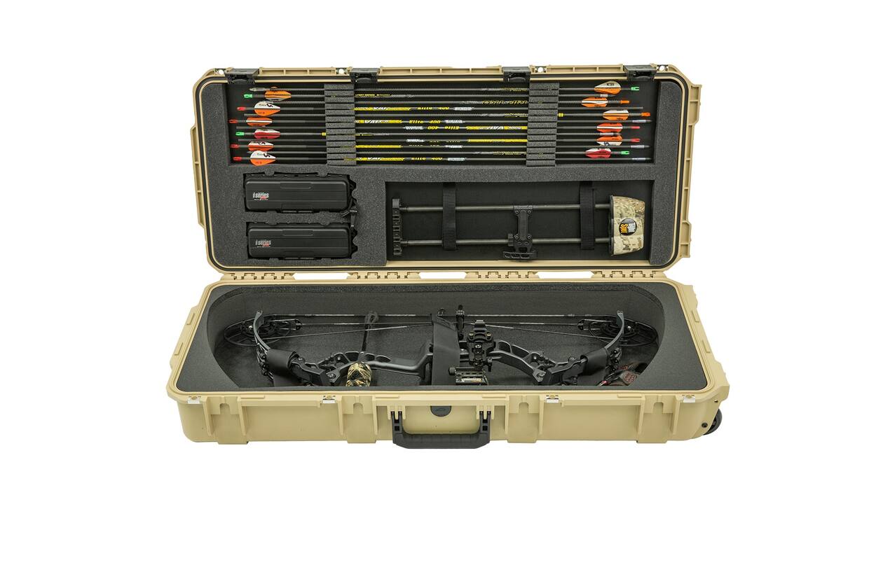 SKB - iSeries 3i-3614-6 - Waterdichte Koffer - Beige - Mathews® Kleine Parallel Limb Boog Inlay