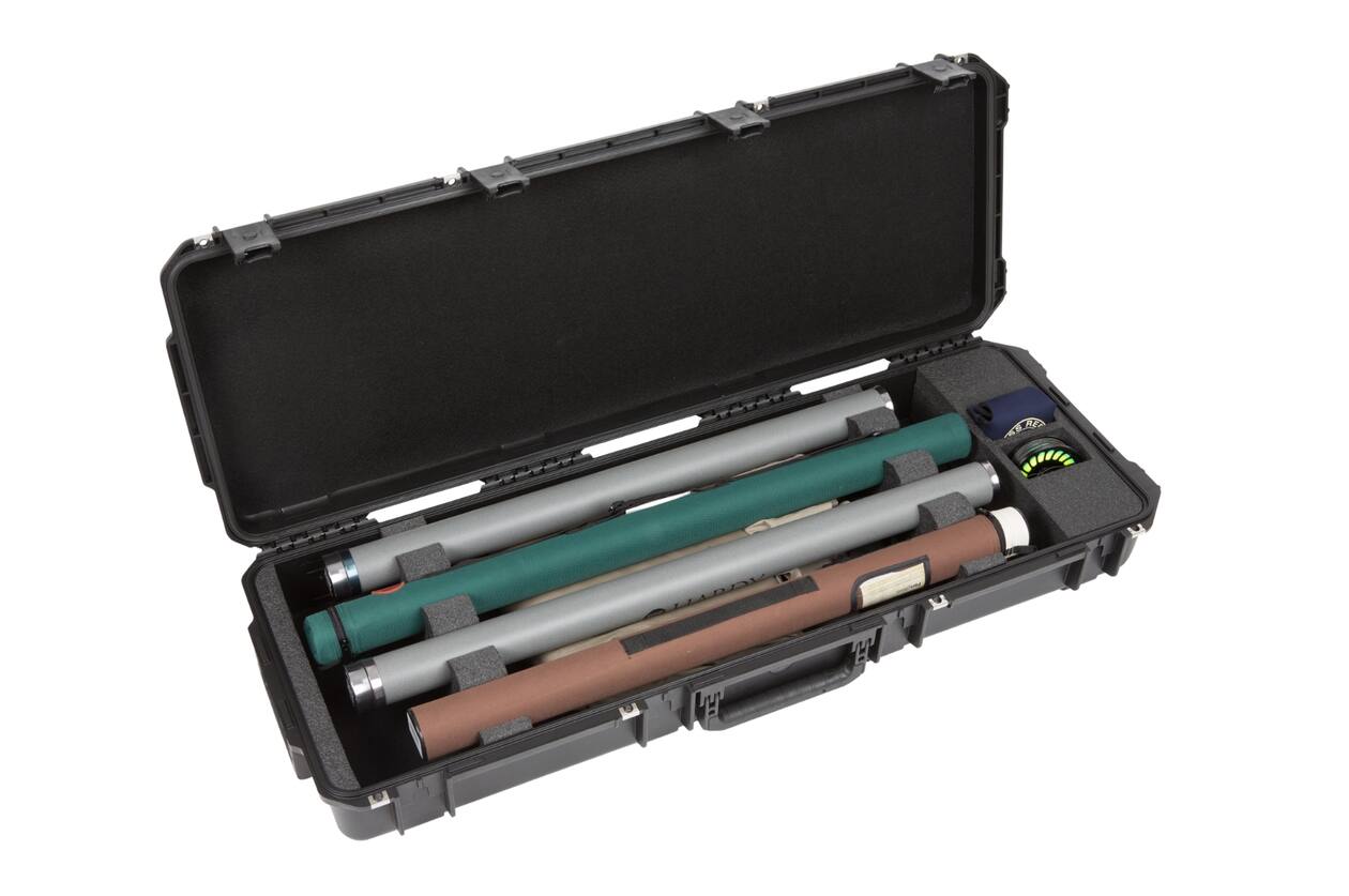 SKB - iSeries 4214-5 - Waterdichte Koffer - Zwart - Vliegvissen Inlay