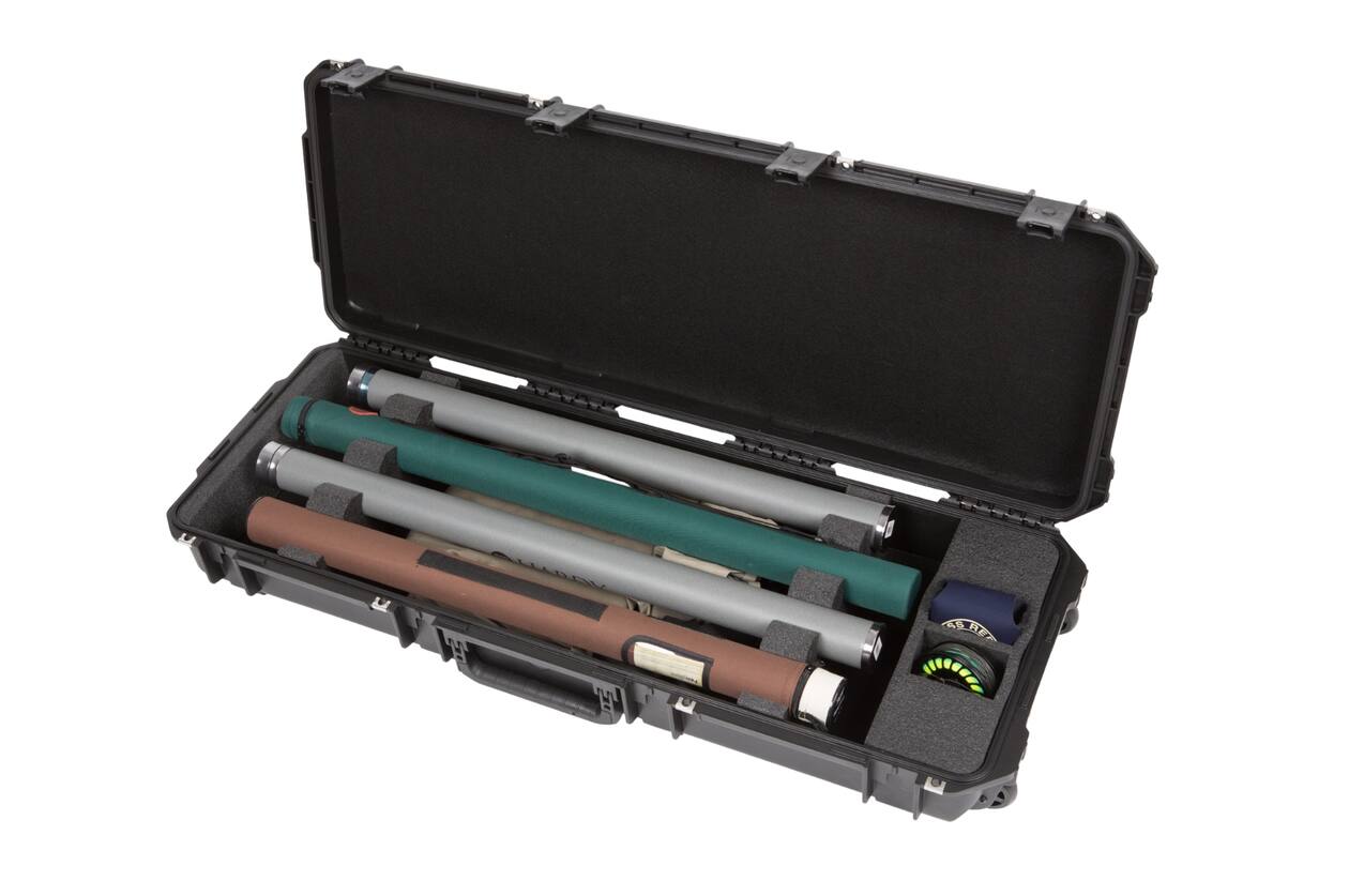 SKB - iSeries 4214-5 - Waterdichte Koffer - Zwart - Vliegvissen Inlay