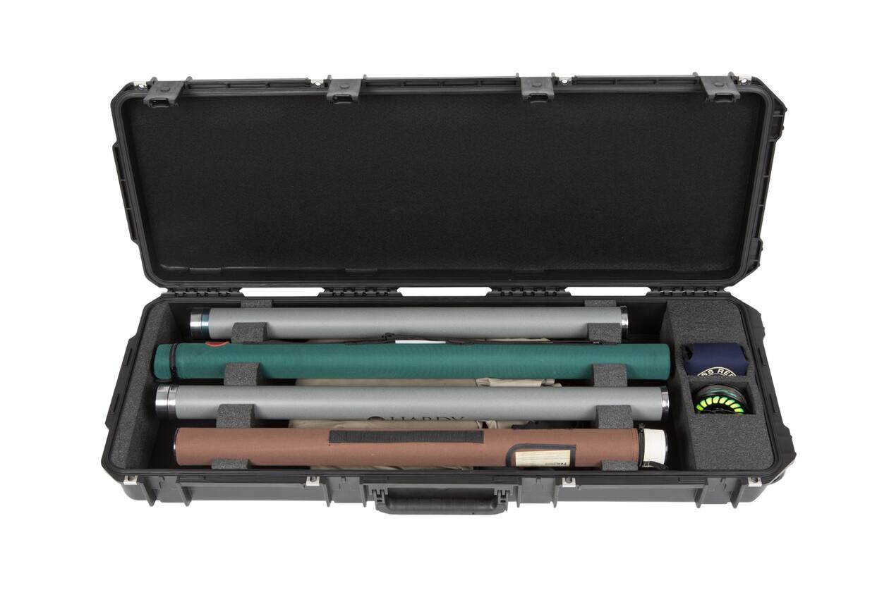 SKB - iSeries 4214-5 - Waterdichte Koffer - Zwart - Vliegvissen Inlay