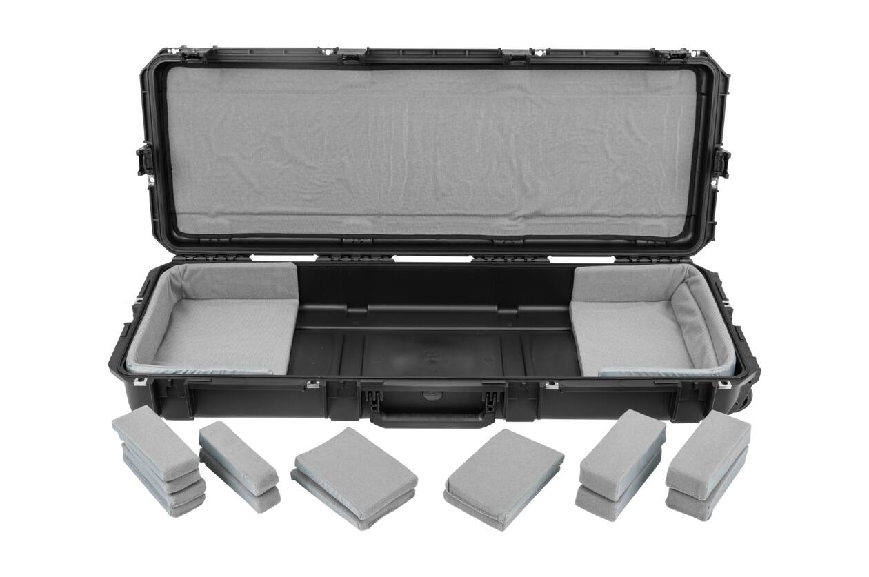 SKB - iSeries 4214-5 - Waterdichte Koffer - Zwart - Smalle 61-toetsen Keyboard Inlay