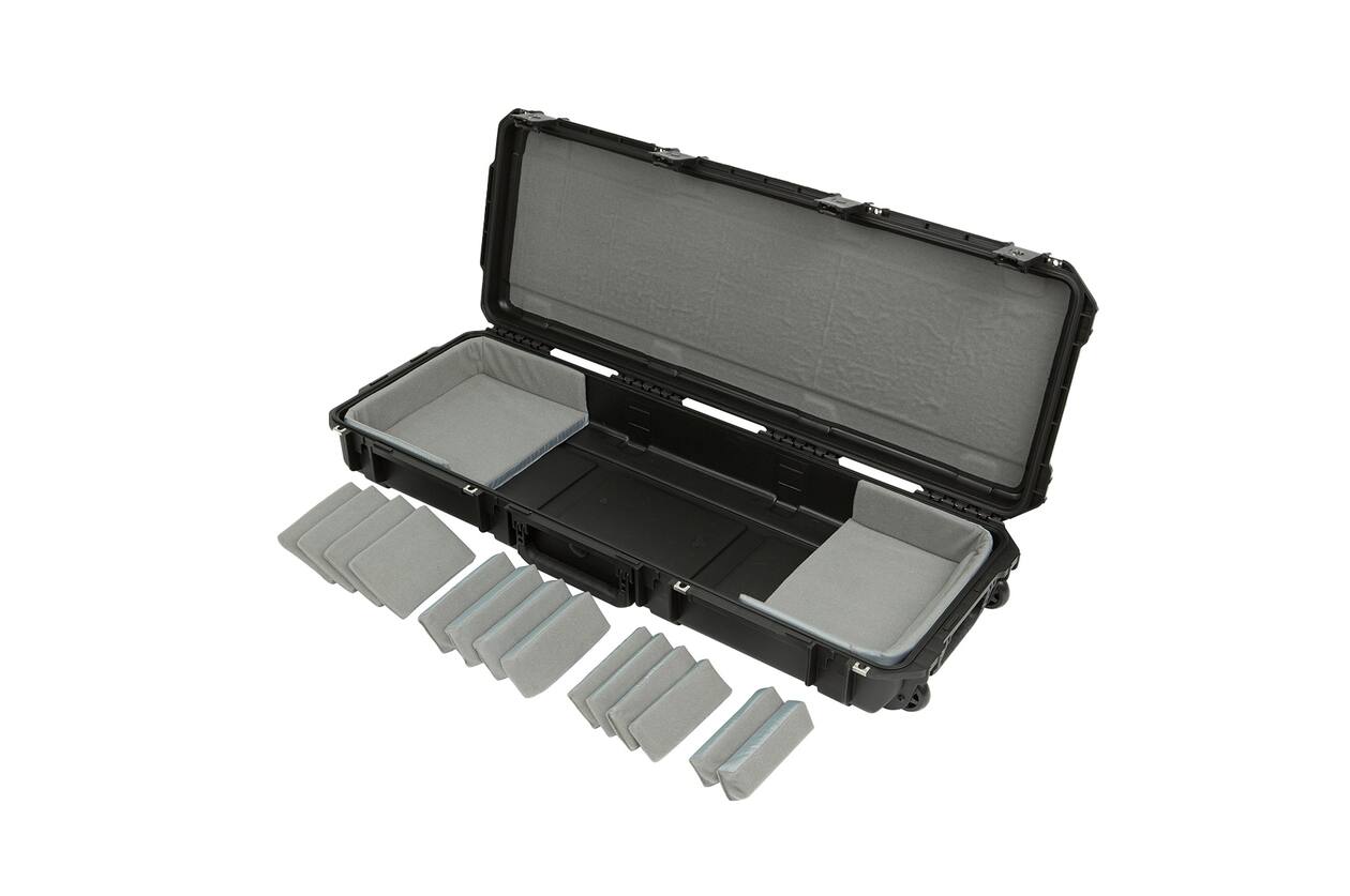 SKB - iSeries 4214-5 - Waterdichte Koffer - Zwart - Smalle 61-toetsen Keyboard Inlay