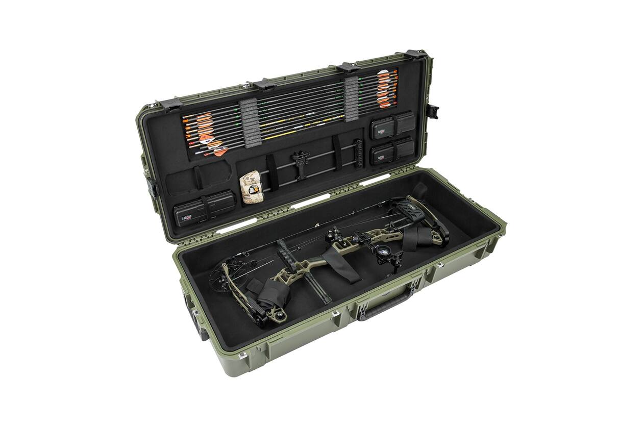 SKB - iSeries - REV2 Plush Grote Parallel Limb Boogkoffer - Groen