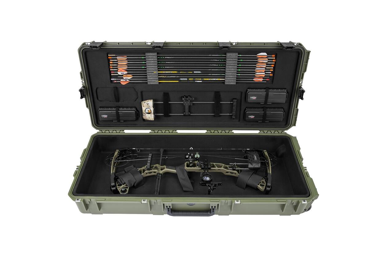 SKB - iSeries - REV2 Plush Grote Parallel Limb Boogkoffer - Groen