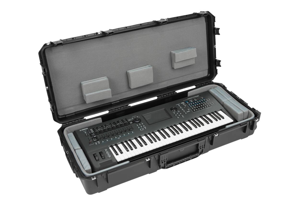 SKB - iSeries 3i-4719-8 - Waterdichte Koffer - Zwart - 61-Toetsen Breed Keyboard Think Tank Interieur