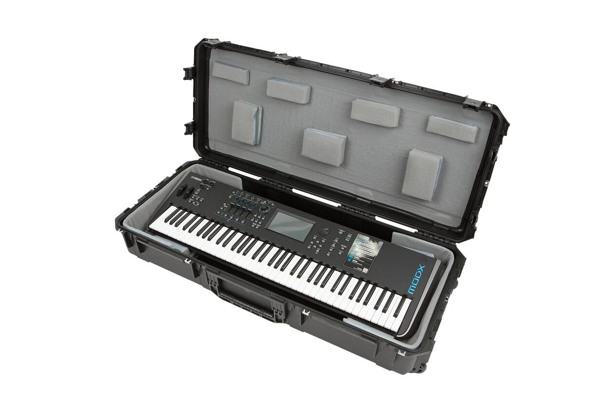 SKB - iSeries 3i-4719-8 - Waterdichte Koffer - Zwart - 61-Toetsen Breed Keyboard Think Tank Interieur