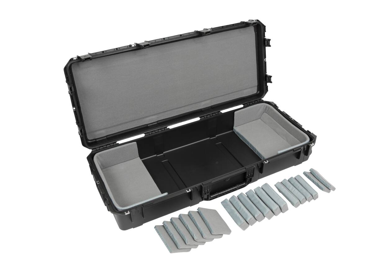 SKB - iSeries 3i-4719-8 - Waterdichte Koffer - Zwart - 61-Toetsen Breed Keyboard Think Tank Interieur