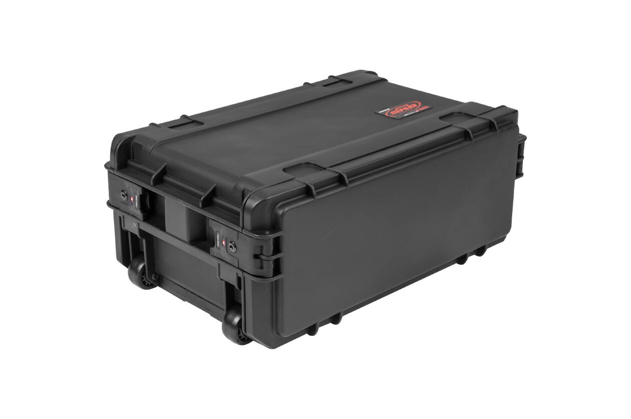 SKB - 4U Injectiegegoten - 28 cm Diepe Rack - met Wielen en Handvat