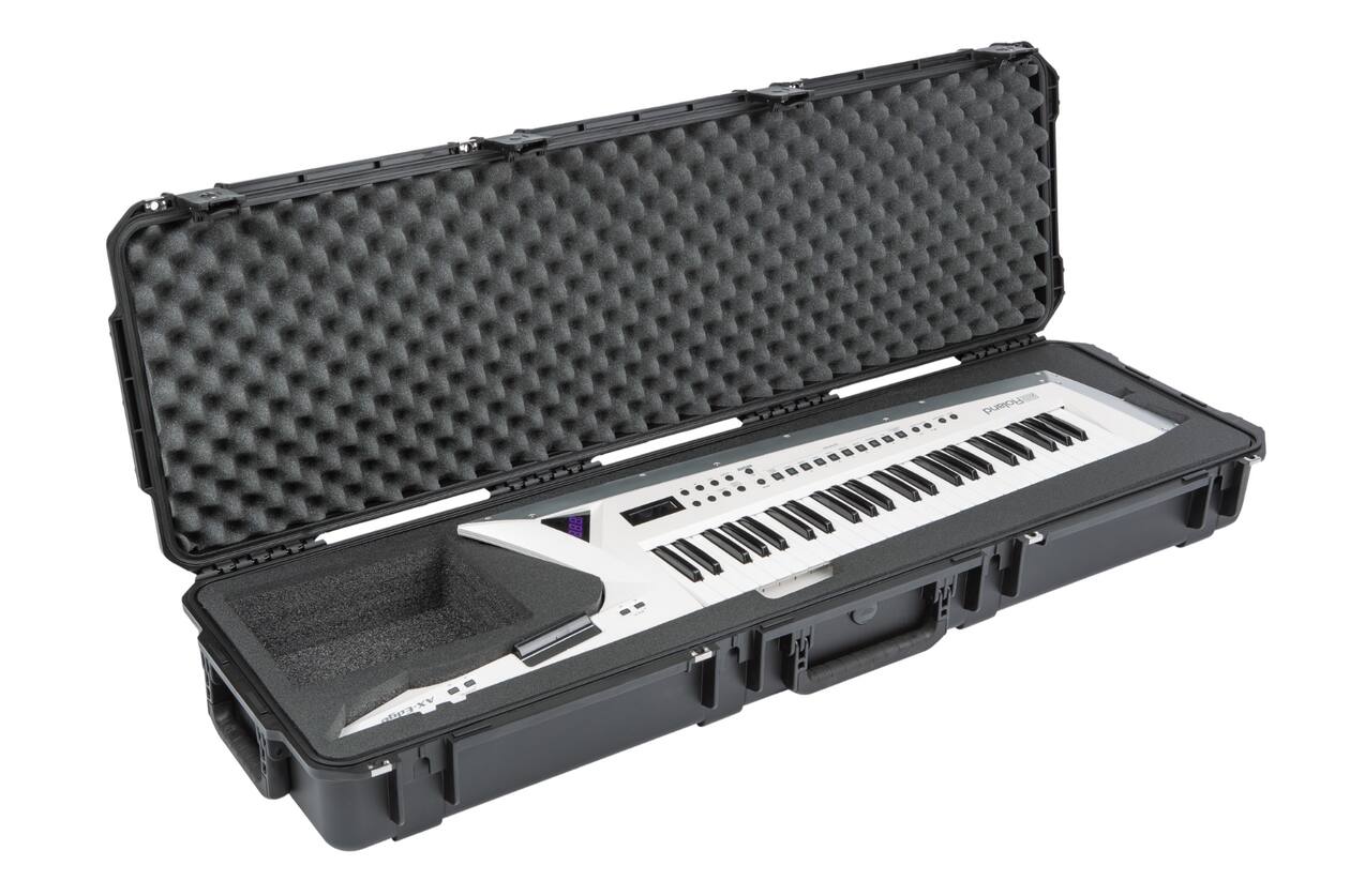 SKB - iSeries 3i-5014-6 - Waterdichte Koffer - Zwart - Roland AX Edge Keytar Inlay
