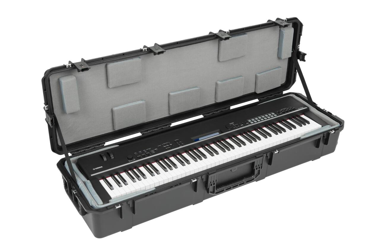 SKB - iSeries 3i-5616-9 - Waterdichte Koffer - Zwart - 88-Toetsen Smal Keyboard Think Tank Binnenkant