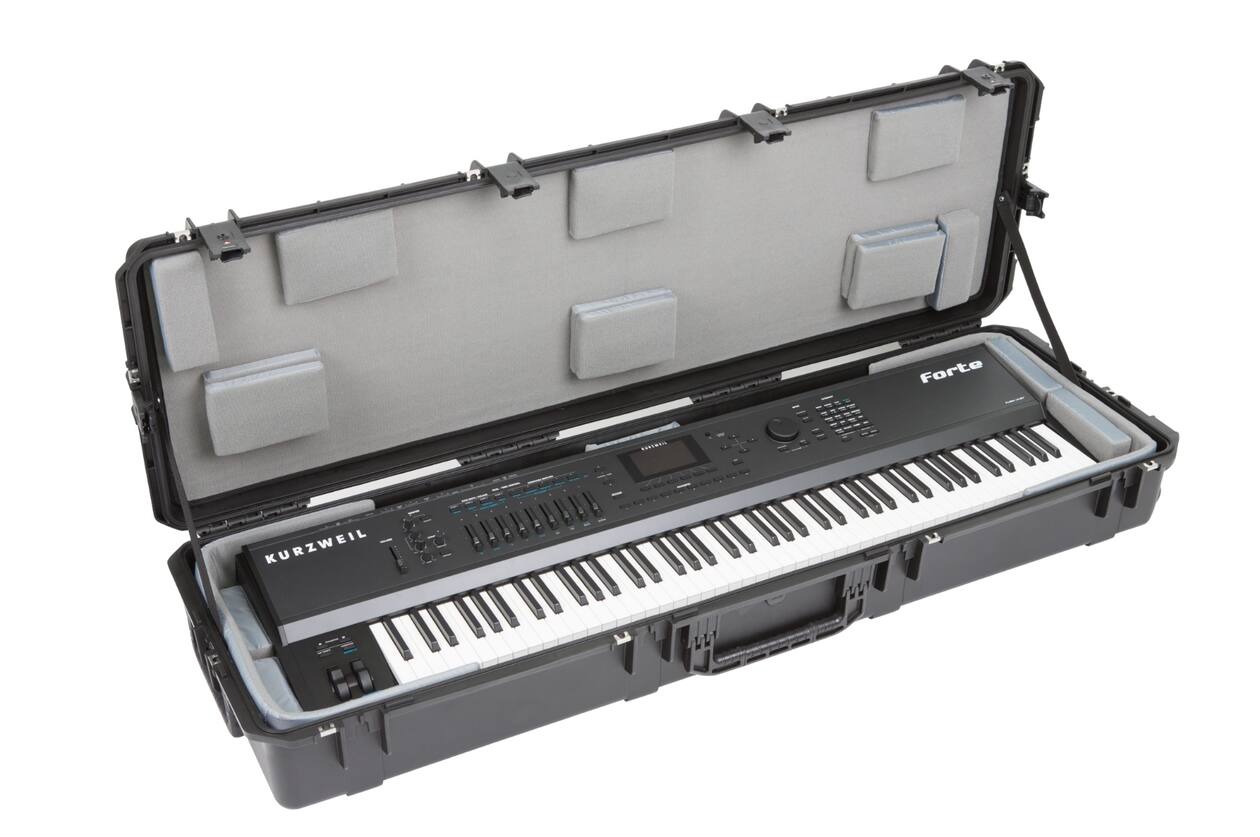 SKB - iSeries 3i-6018-8 - Waterdichte Koffer - Zwart - 88-Toetsen Keyboard Think Tank Binnenkant