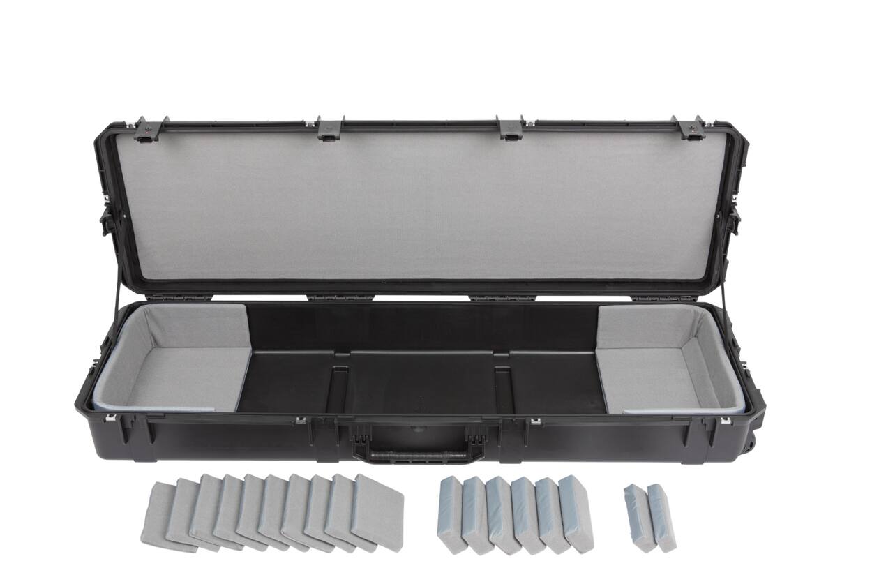 SKB - iSeries 3i-6018-8 - Waterdichte Koffer - Zwart - 88-Toetsen Keyboard Think Tank Binnenkant