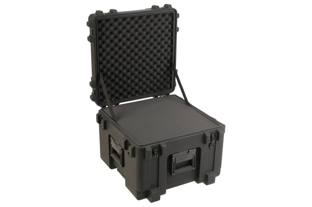 SKB - rSeries 1919-14 - Waterdichte Koffer - Zwart - met Wielen - Plukschuim