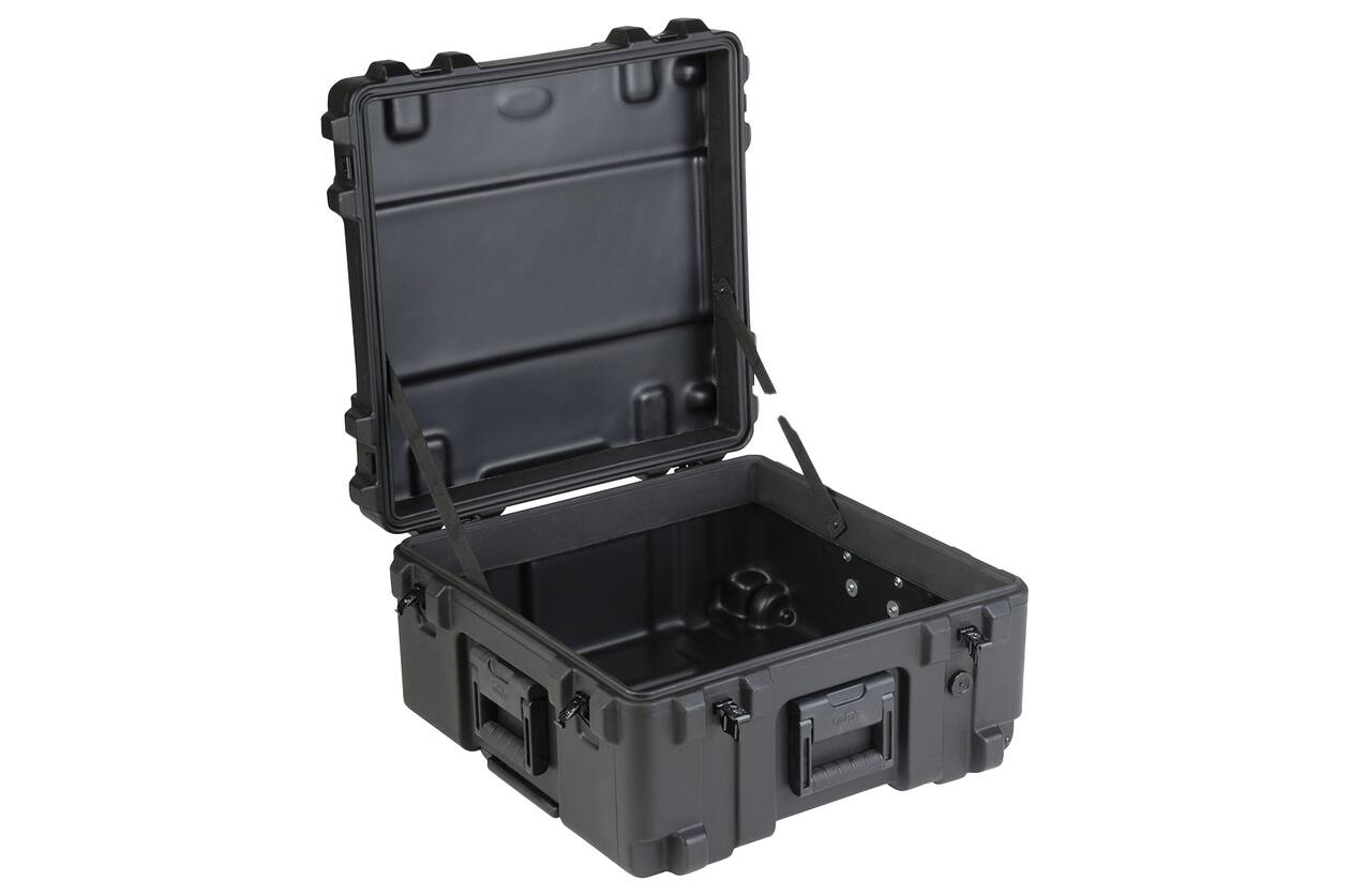 SKB - rSeries 2222-12 - Waterdichte Koffer - Zwart - Leeg - met Wielen