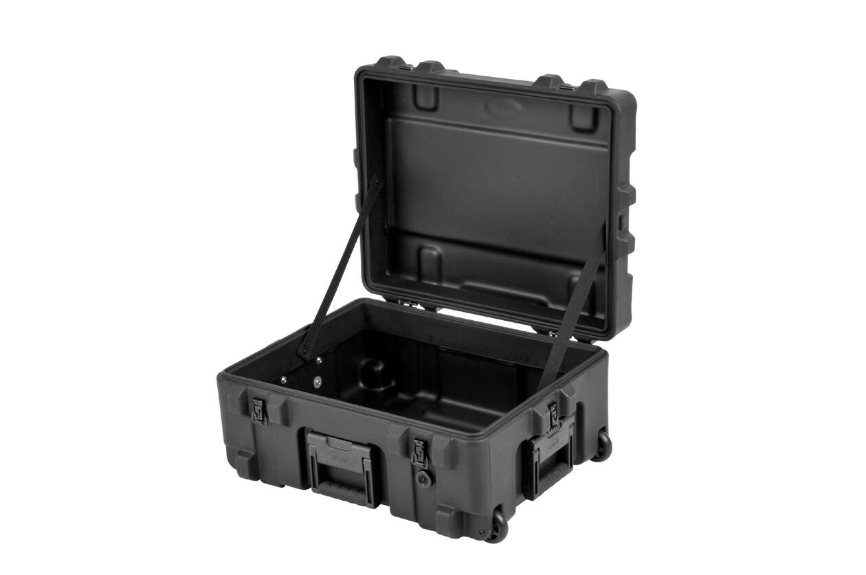SKB - rSeries 2222-12 - Waterdichte Koffer - Zwart - Leeg - met Wielen