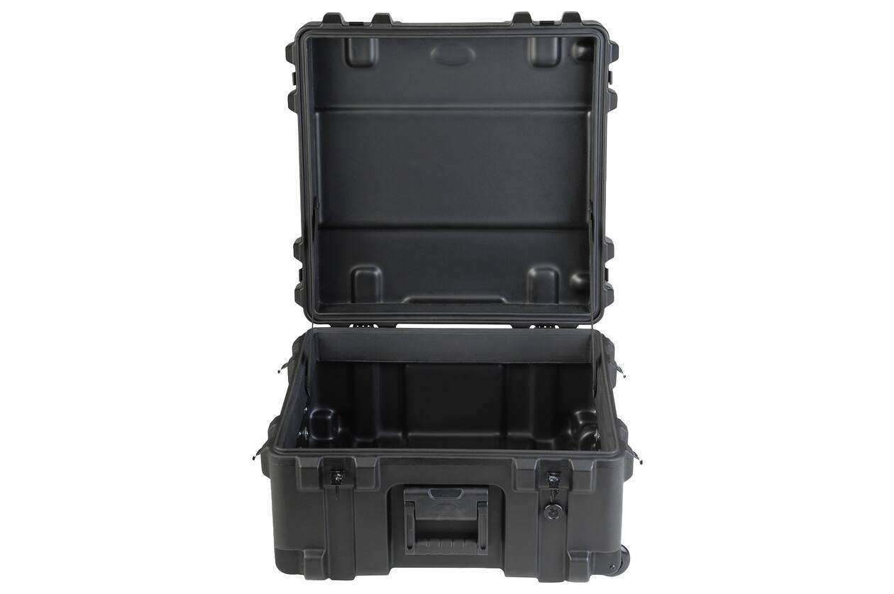SKB - rSeries 2222-12 - Waterdichte Koffer - Zwart - Leeg - met Wielen