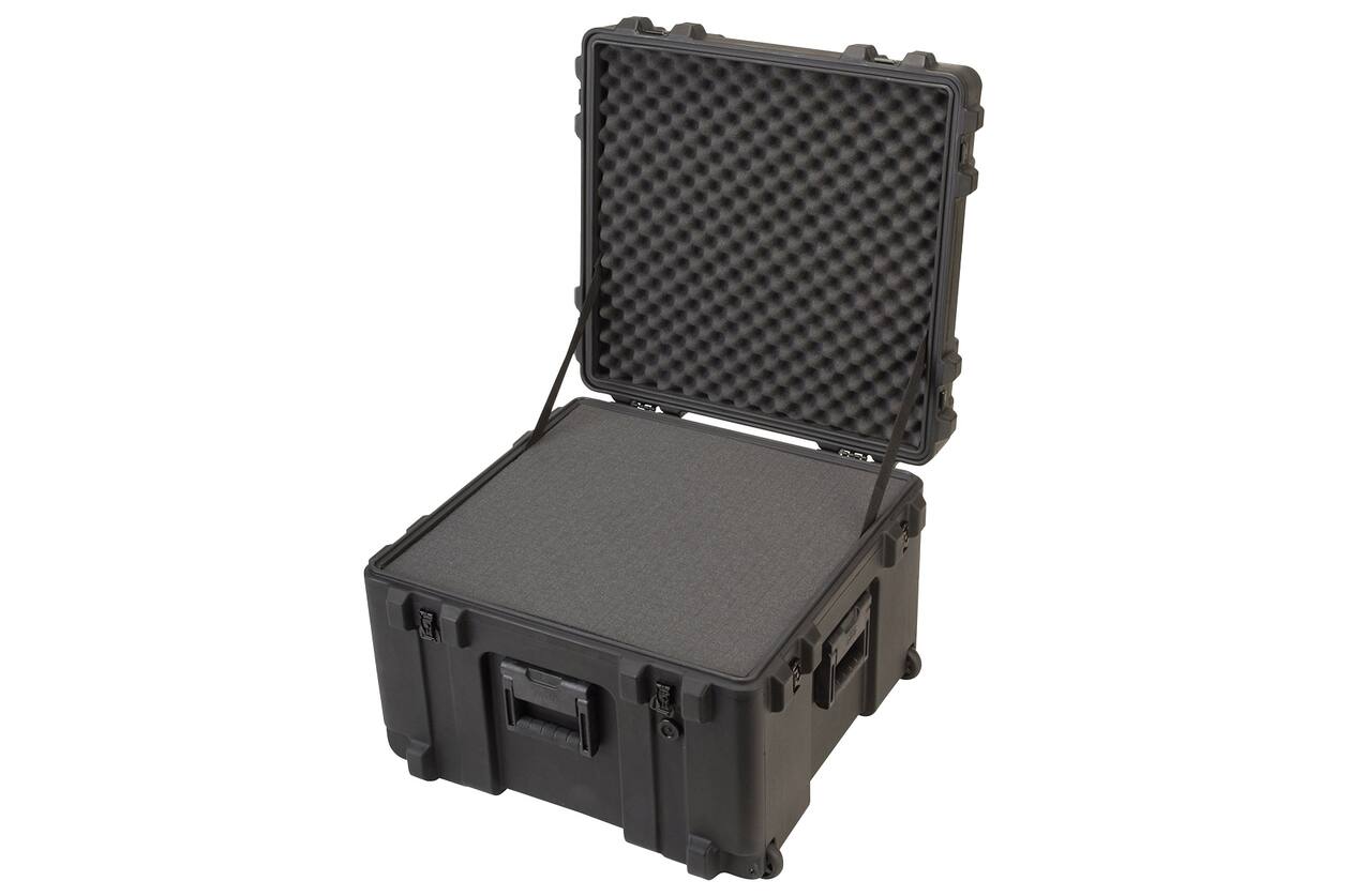 SKB - rSeries 3R-2423-17 - Waterdichte Koffer - Zwart - met Wielen - Plukschuim