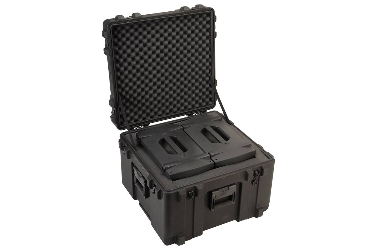 SKB - rSeries 3R-2423-17 - Waterdichte Koffer - Zwart - met Wielen - Plukschuim