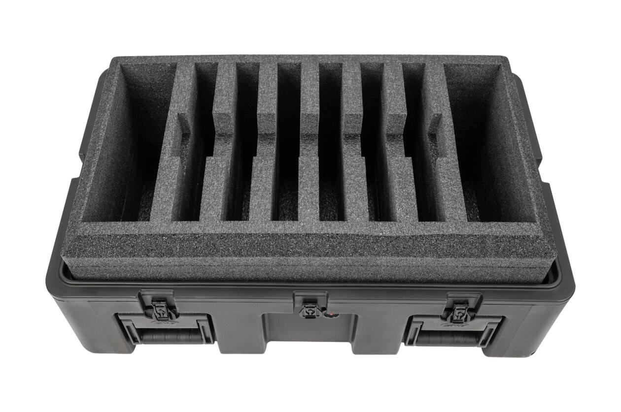 SKB - rSeries - Zes Laptops & Twee Accessoirevakken Koffer