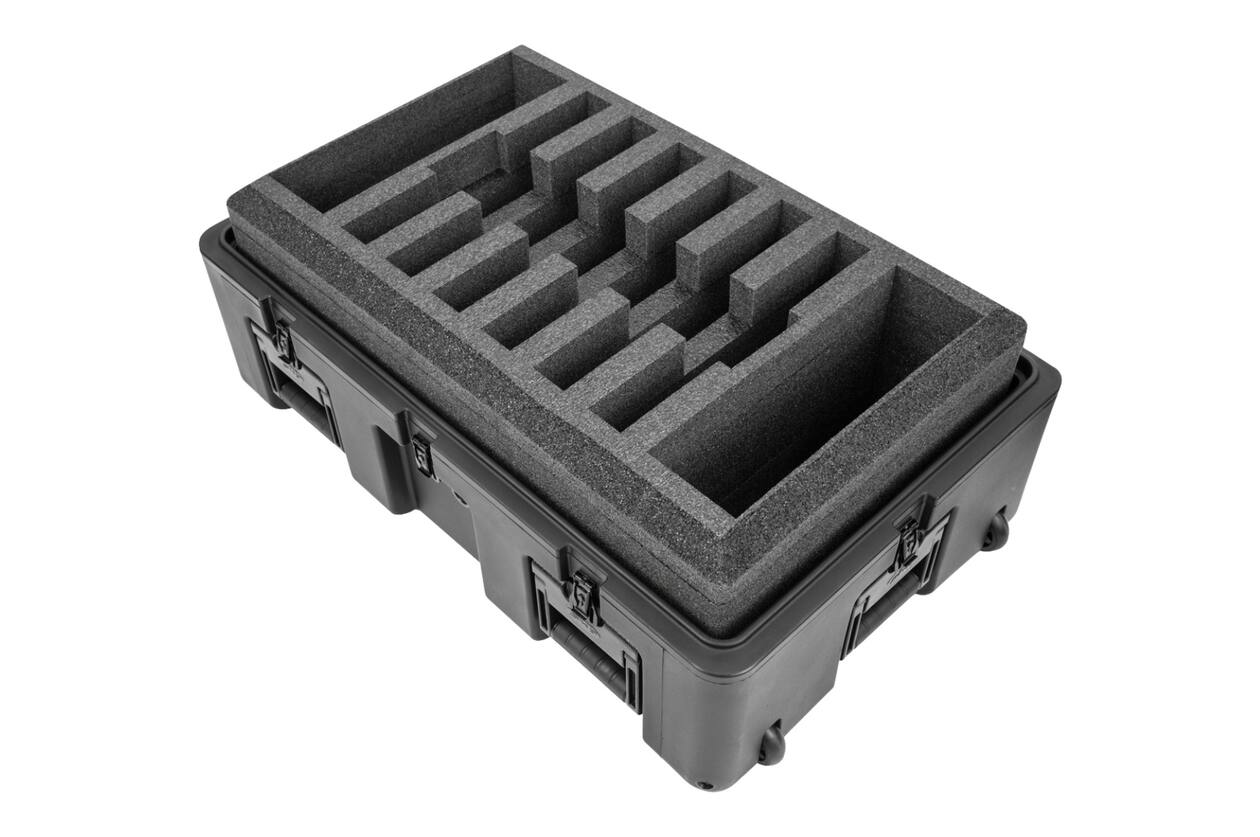 SKB - rSeries - Zes Laptops & Twee Accessoirevakken Koffer