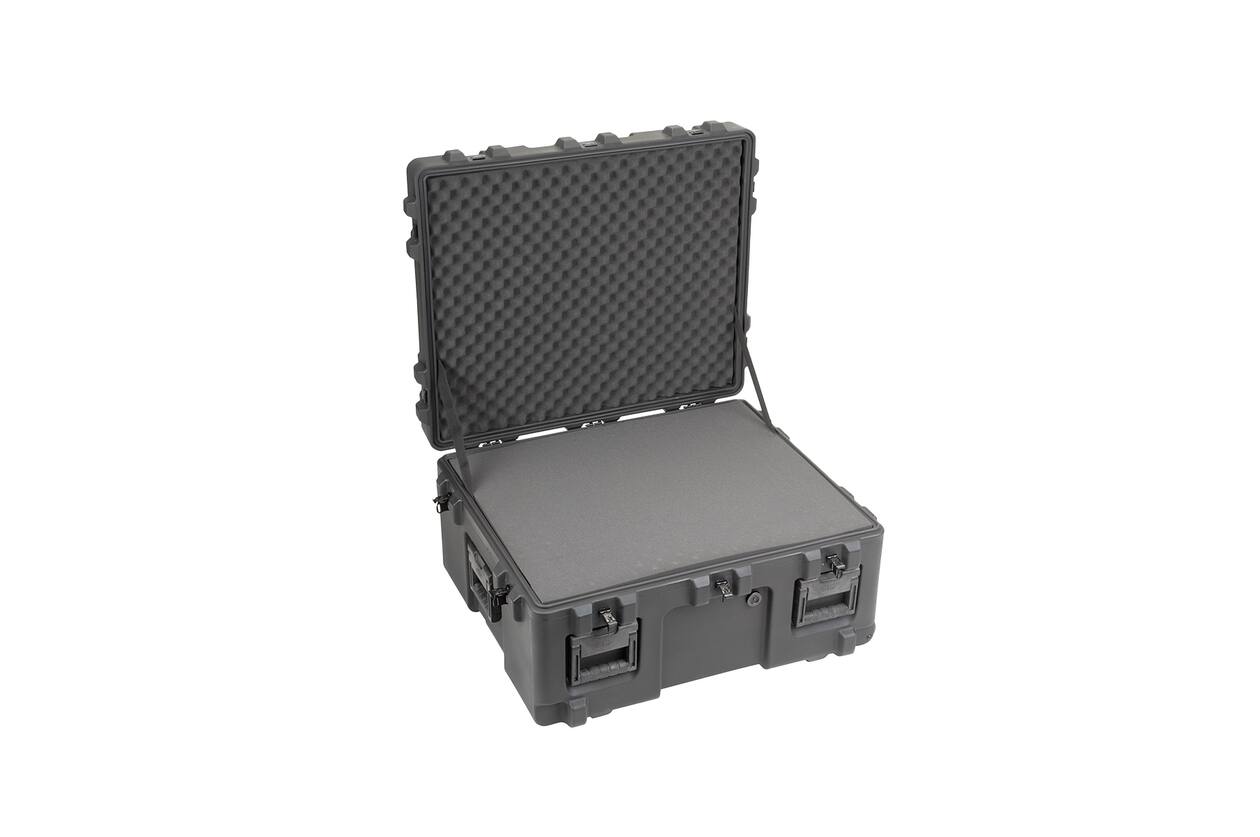 SKB - rSeries 3R-3025-15 - Waterdichte Koffer - Zwart - met Wielen - Plukschuim