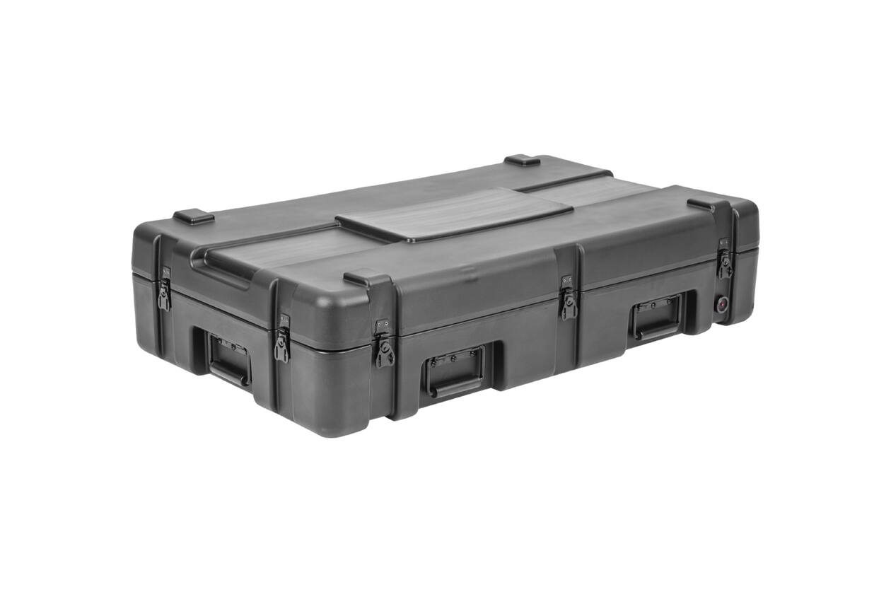 SKB - rSeries 3821-7 - Waterdichte Koffer - Zwart - met Wielen - Plukschuim