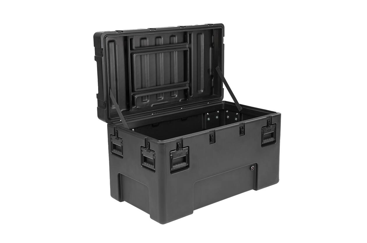SKB - rSeries 4222-24 - Waterdichte Koffer - Zwart - Leeg - met Wielen