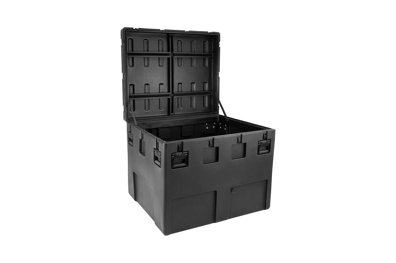 SKB - rSeries 3R-4436-36 - Waterdichte Koffer - Zwart - Leeg - met Wielen