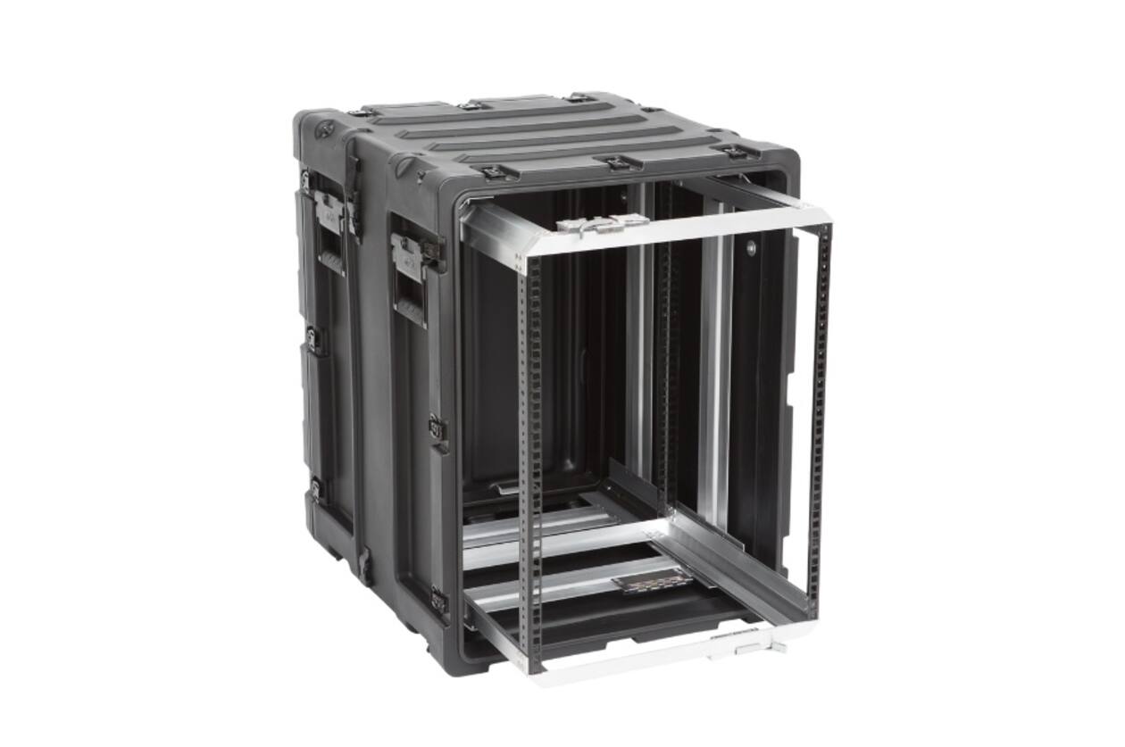 SKB - 3RR Series - 14U Verwijderbare Shock Rack - Zwart - 20-inch diep