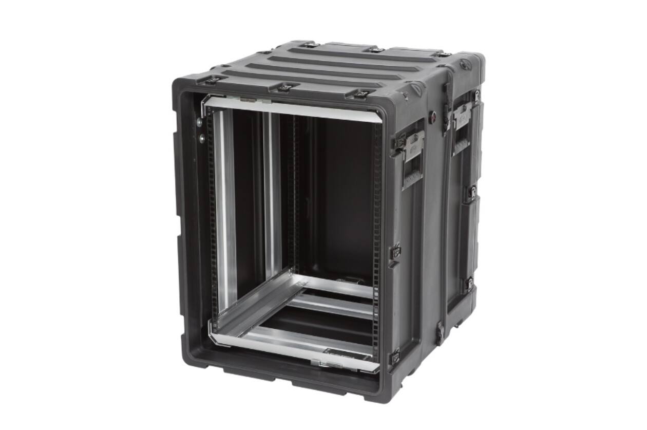 SKB - 3RR Series - 14U Verwijderbare Shock Rack - Zwart - 20-inch diep