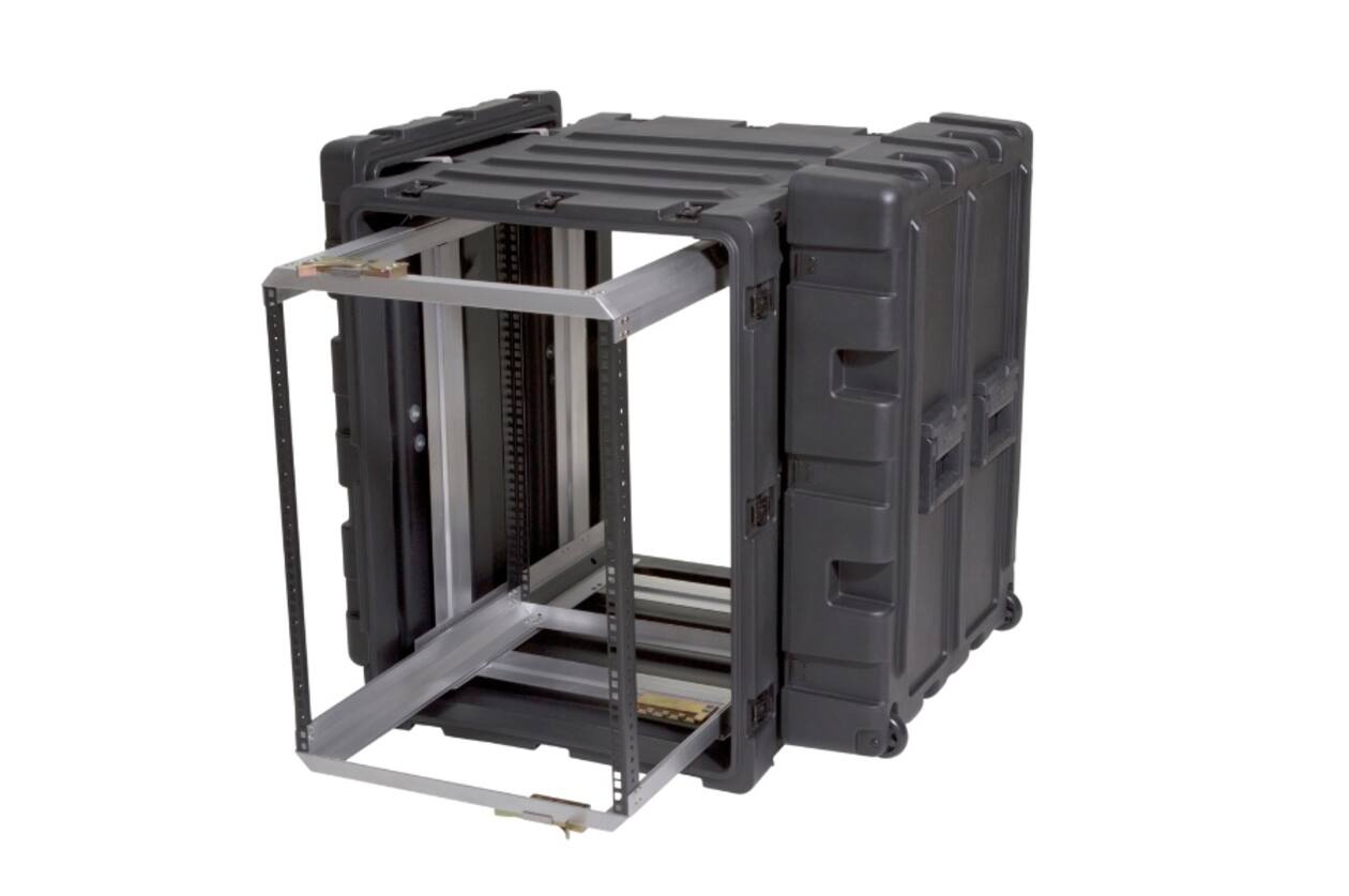 SKB - 3RR Series - 14U Verwijderbare Shock Rack - Zwart - 24-inch diep