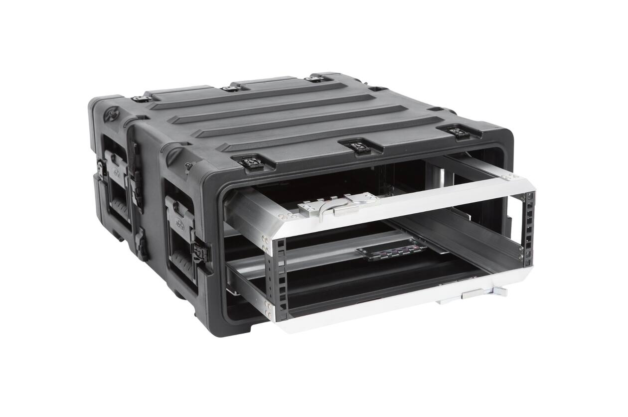 SKB - 3RR Series - 3U Verwijderbare Shock Rack - Zwart - 20-inch diep