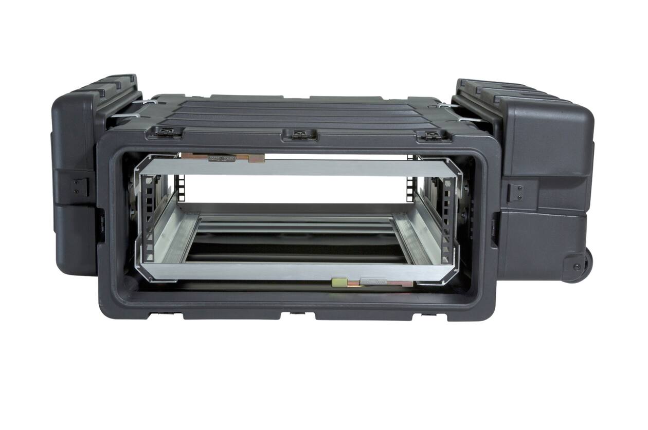 SKB - 3RR Series - 3U Verwijderbare Shock Rack - Zwart - 24-inch diep