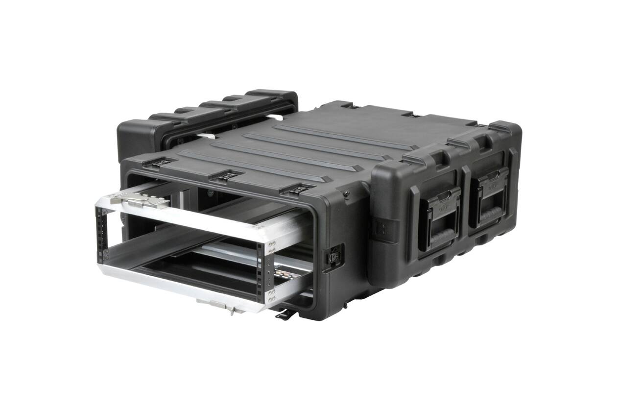 SKB - 3RR Series - 3U Verwijderbare Shock Rack - Zwart - 30-inch diep
