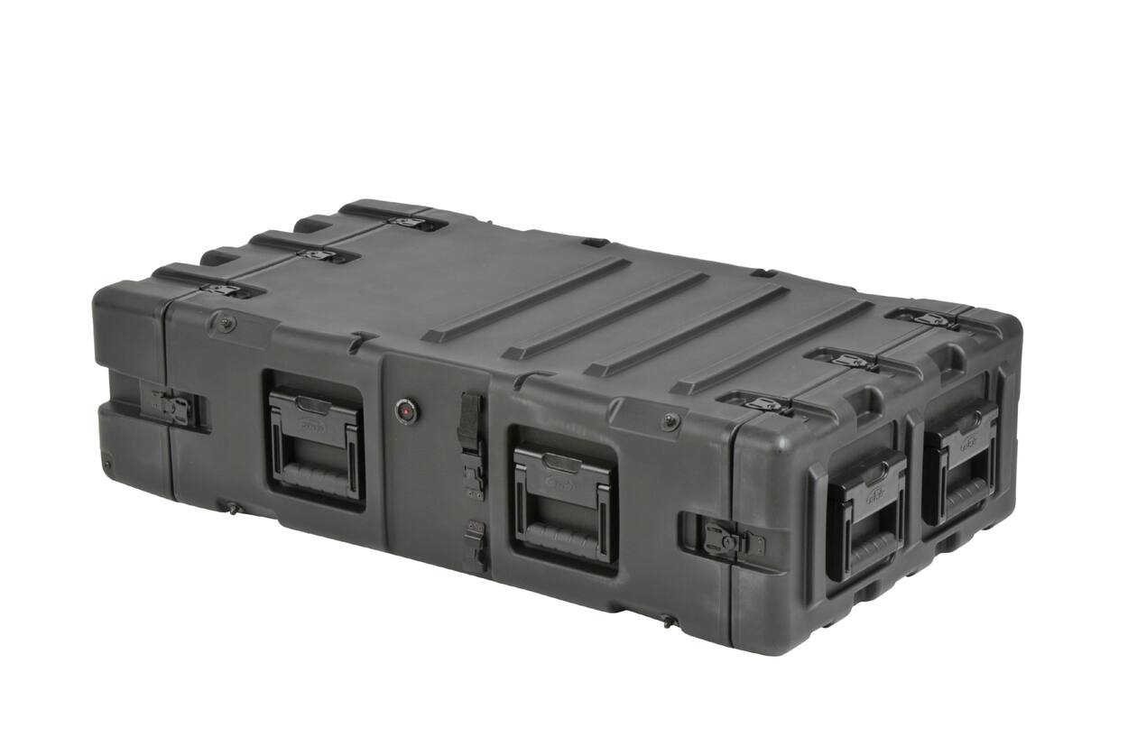 SKB - 3RR Series - 3U Verwijderbare Shock Rack - Zwart - 30-inch diep