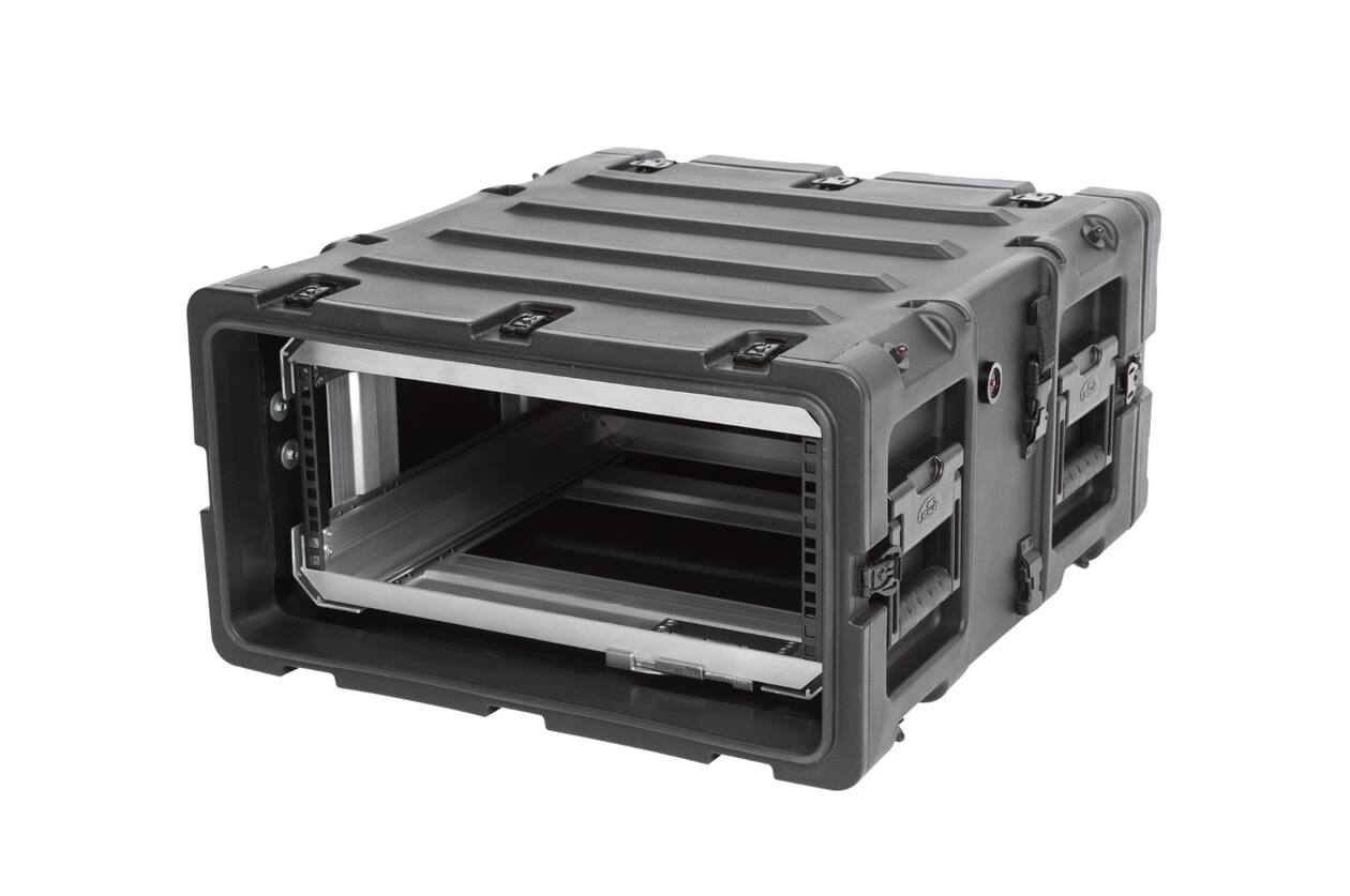 SKB - 3RR Series - 4U Verwijderbare Shock Rack - Zwart - 20-inch diep
