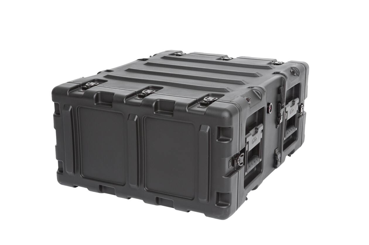 SKB - 3RR Series - 4U Verwijderbare Shock Rack - Zwart - 20-inch diep