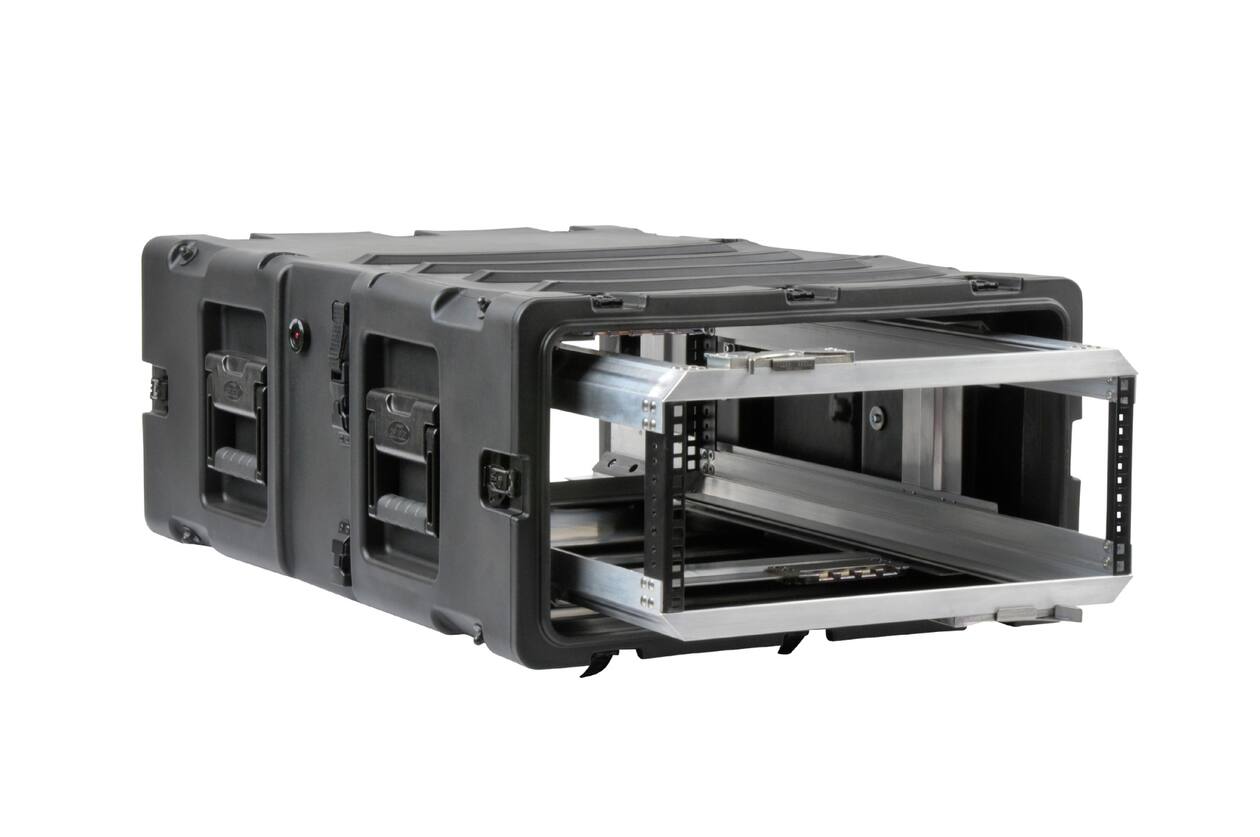 SKB - 3RR Series - 4U Verwijderbare Shock Rack - Zwart - 30-inch diep