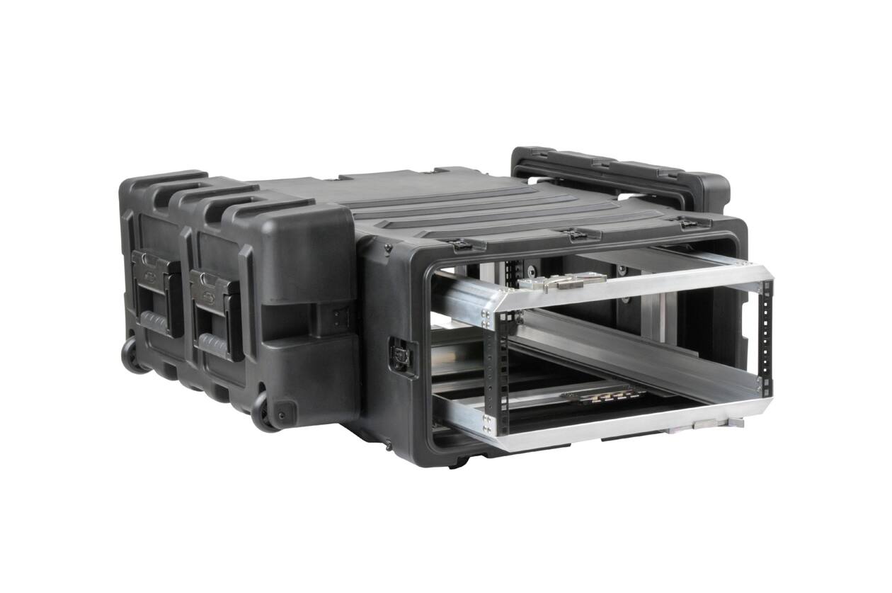 SKB - 3RR Series - 4U Verwijderbare Shock Rack - Zwart - 30-inch diep