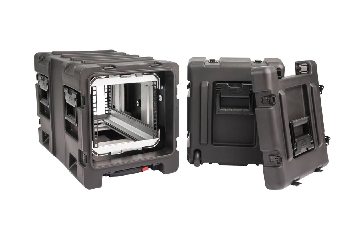 SKB - 3RR Series - 5U Half Shock Rack - Zwart - 20-inch diep