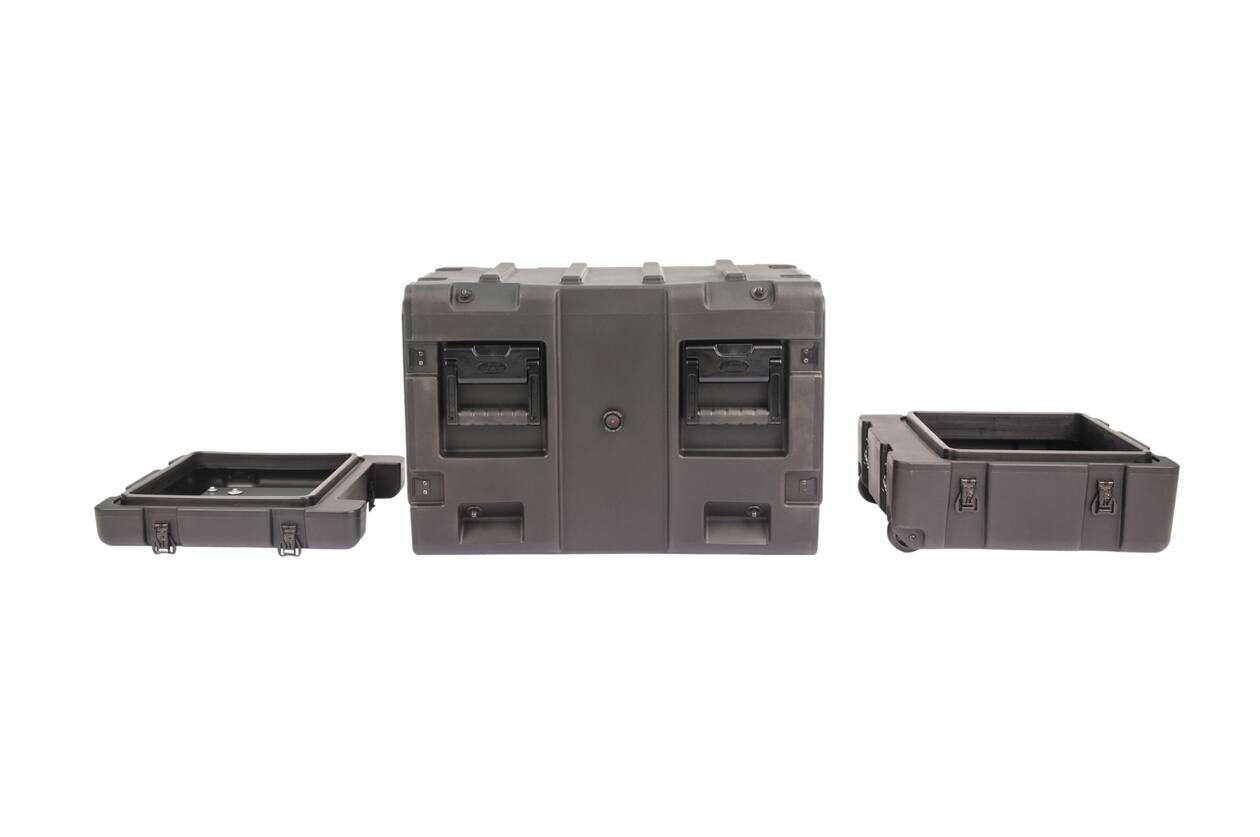 SKB - 3RR Series - 5U Half Shock Rack - Zwart - 20-inch diep