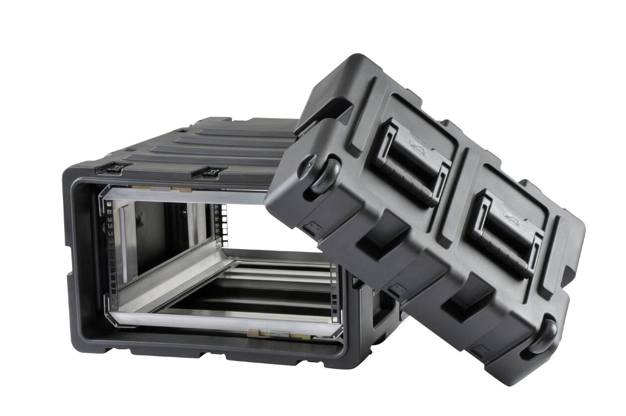 SKB - 3RR Series - 5U Verwijderbare Shock Rack - Zwart - 24-inch diep
