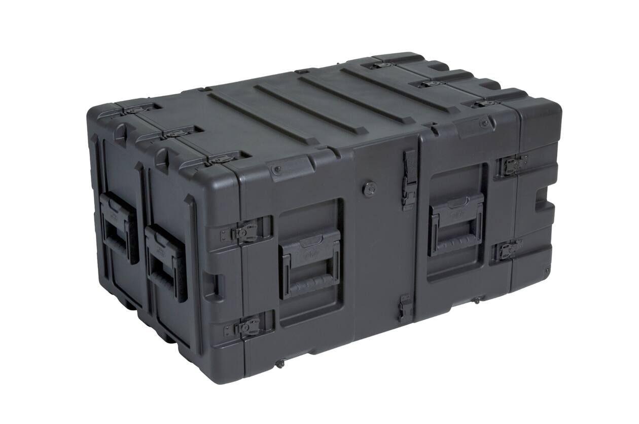 SKB - 3RR Series - 7U Verwijderbare Shock Rack - Zwart - 24-inch diep