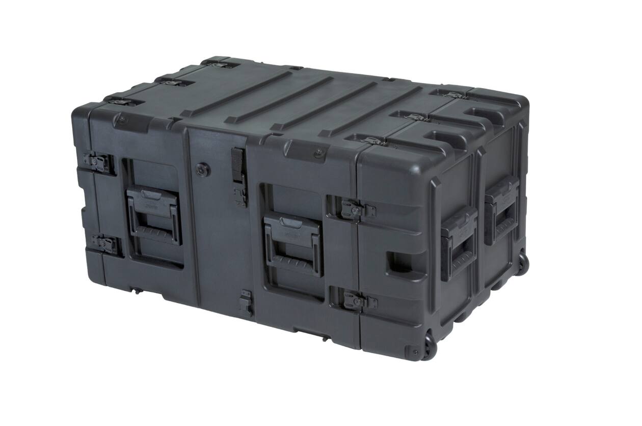 SKB - 3RR Series - 7U Verwijderbare Shock Rack - Zwart - 24-inch diep